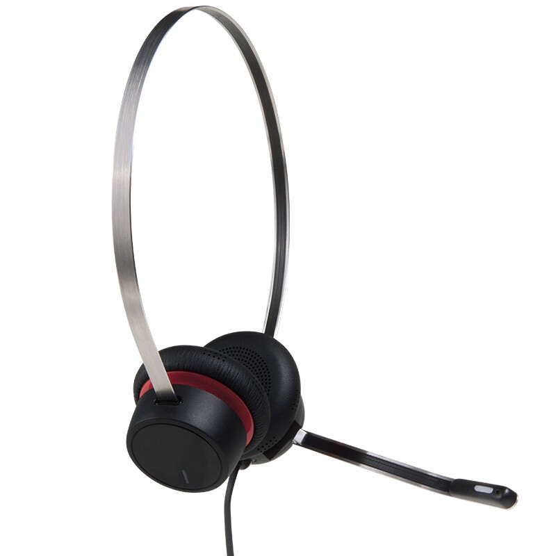 亚美亚(Avaya)L159 头戴式双耳话务耳机/呼叫中心耳机/电脑耳麦/客服耳机/坐席耳机/电销耳麦蓝牙+USB两用