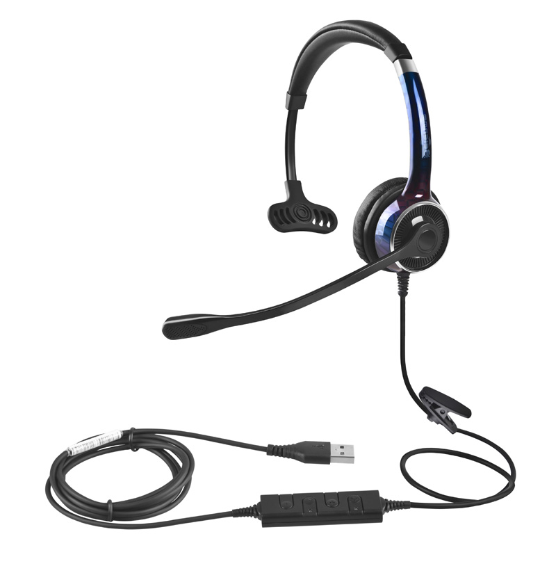 Beien贝恩FC21-USB电脑耳机话务耳机 客服耳麦