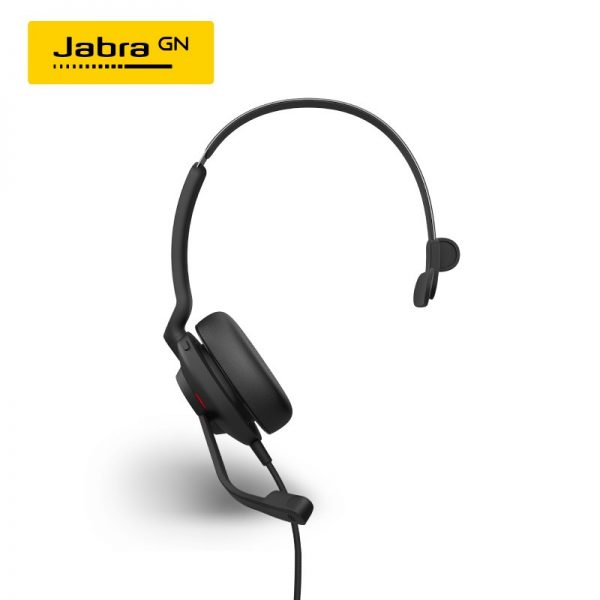 捷波朗(Jabra)Evolve2 30 USB 单耳 MS/UC 微软认证 头戴式耳机耳麦带麦克风 办公电话会议耳机 远程学习耳机