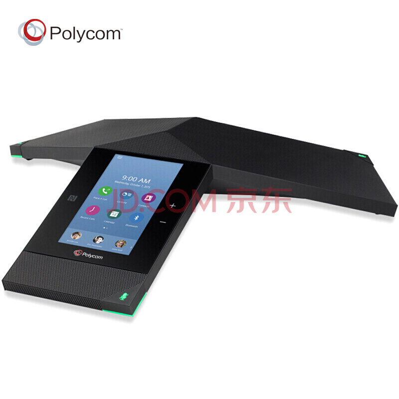 宝利通polycom SIP会议电话机座机 全双工会议Trio8800单机 360度全向麦克风 10-40㎡中型会议室