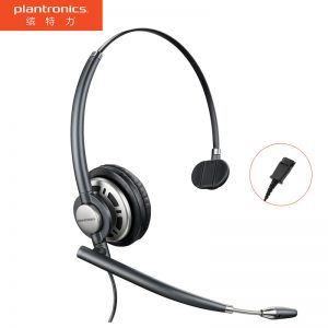 缤特力（Plantronics）HW710 精工单耳客服耳麦/呼叫中心话务耳机