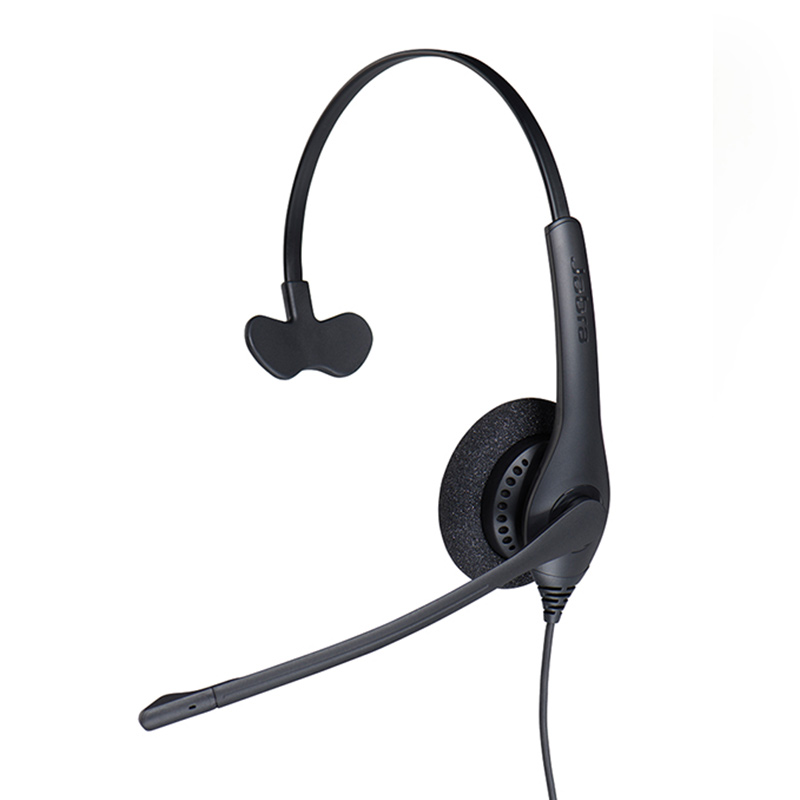 捷波朗(Jabra)Biz 1500 Mono QD入门款单耳话务耳机头戴式耳机客服耳机呼叫中心耳麦Biz 1500 Mono QD被动降噪可连电话不含连接线