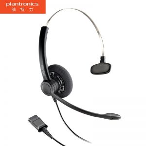 缤特力（Plantronics）SP11-QD 客服电话耳麦 呼叫中心话务耳机 电销坐席耳机 外呼耳机（不含转接线）