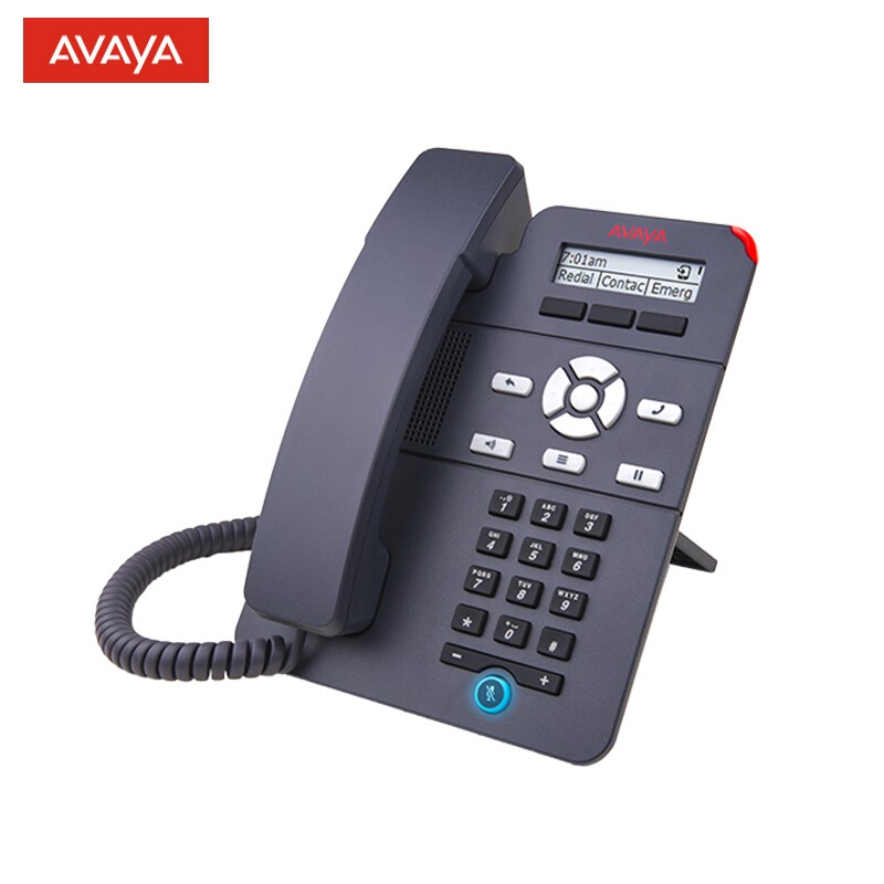 亚美亚(Avaya)3PCC SIP协议J129 IP电话机 J129 桌面办公网络话机 J129客服话务中心电话机