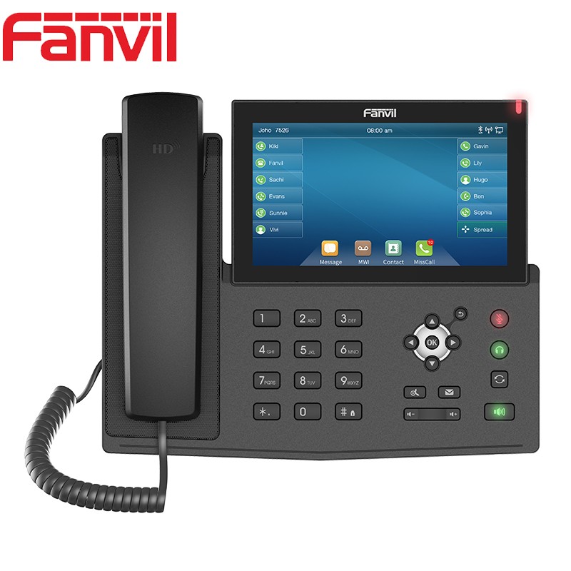 方位（Fanvil）X7企业级高端IP电话机 SIP网络话机 千兆级扩展电话