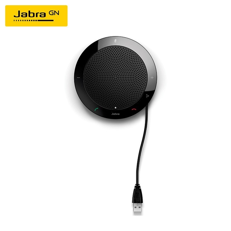 捷波朗(Jabra)Speak 410 音视频会议全向麦克风USB免驱(适合10-20㎡小型会议室) 黑色 Speak 410 MS
