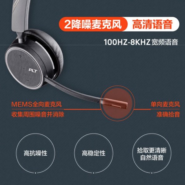 缤特力（Plantronics）B4220头戴式无线蓝牙耳机