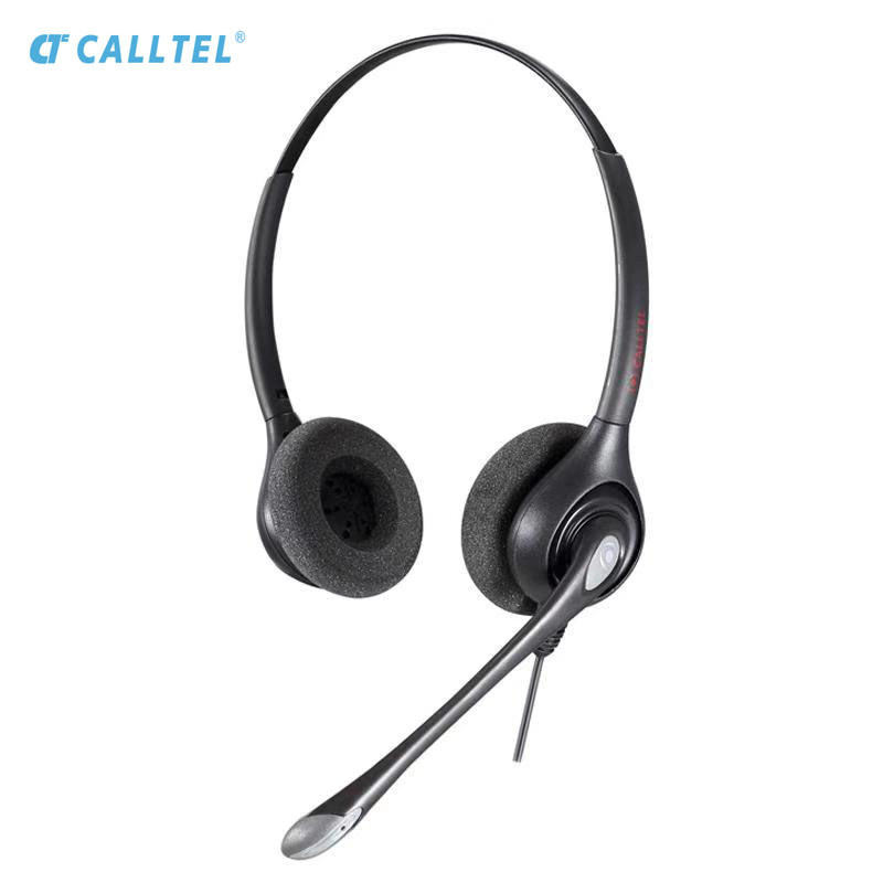 Calltel 科特尔得龙 T1000-DH呼叫中心客服耳机双耳话务耳麦