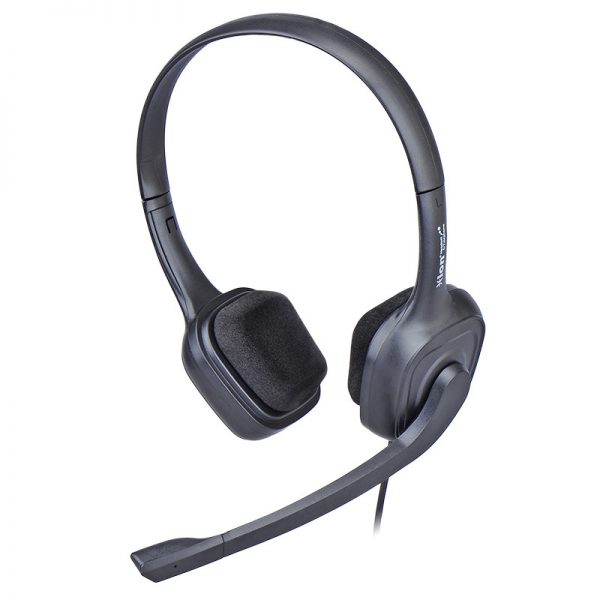 北恩（HION）FOR700D 头戴式双耳话务耳机/坐席耳机/客服电销耳麦/电脑耳机-双插头+调音量+闭音（B5.1）