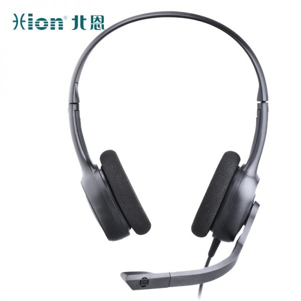 北恩（HION）H710D 头戴式双耳话务耳机/会议耳机/在线培训/网络教育/办公耳麦/客服耳麦 直连USB接口