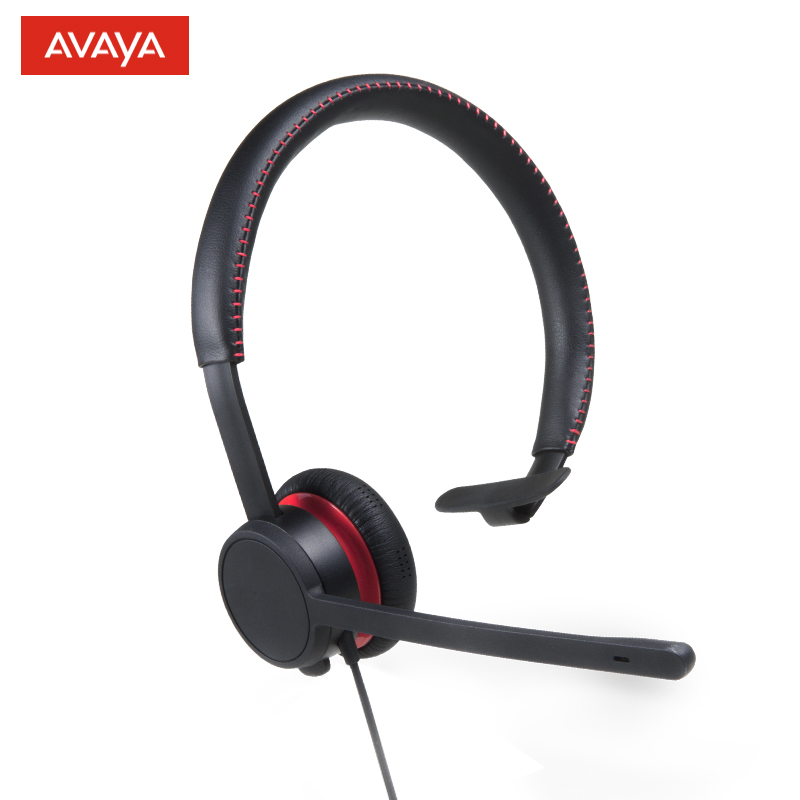 亚美亚(Avaya)L119 头戴式话务耳机/呼叫中心客服耳机/电脑耳麦/客服耳机/坐席耳机/电销耳麦