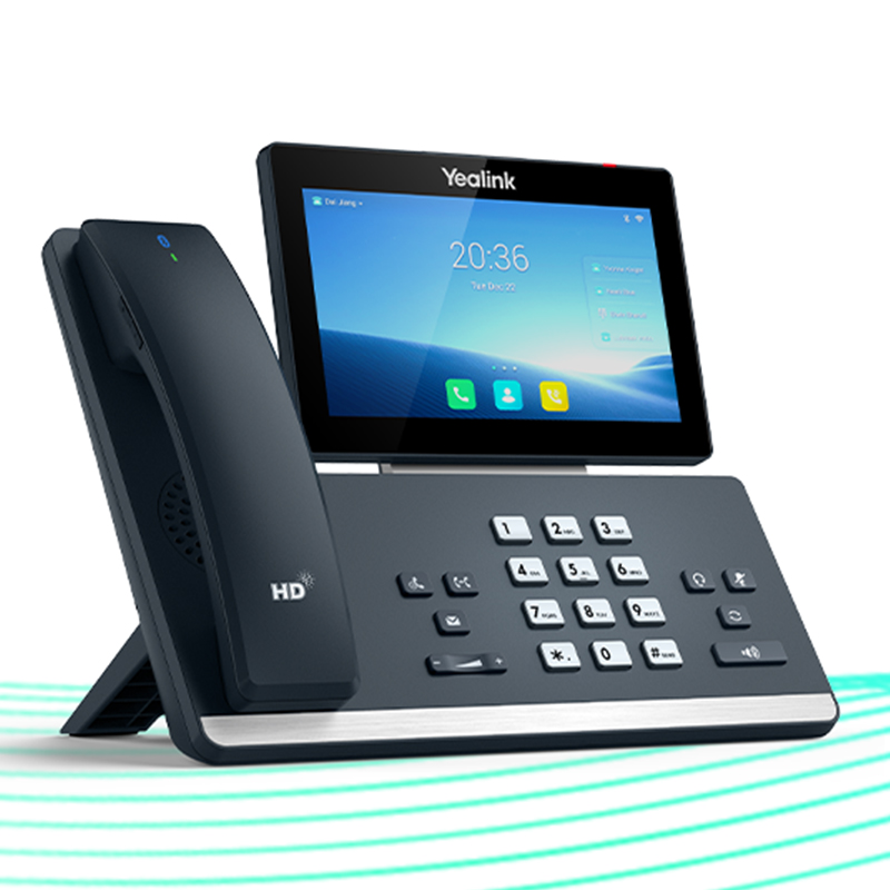 Yealink亿联SIP-T58W (Pro)高端商务话机/ ip电话/sip话机/VOip商务办公座机/企业办公电话机